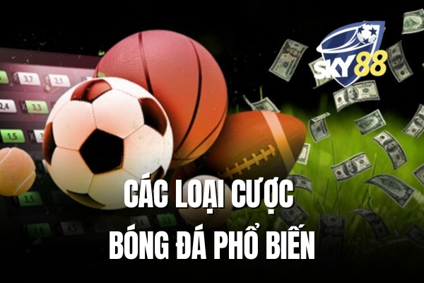 Các loại cược bóng đá phổ biến