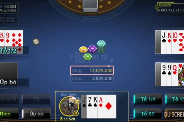 Hướng dẫn chơi xì tố online cơ bản