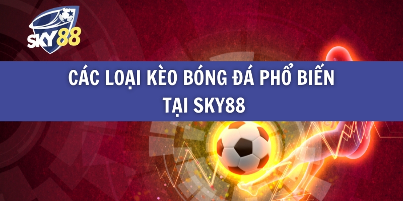 Các Loại Kèo Bóng Đá Phổ Biến Tại Sky88