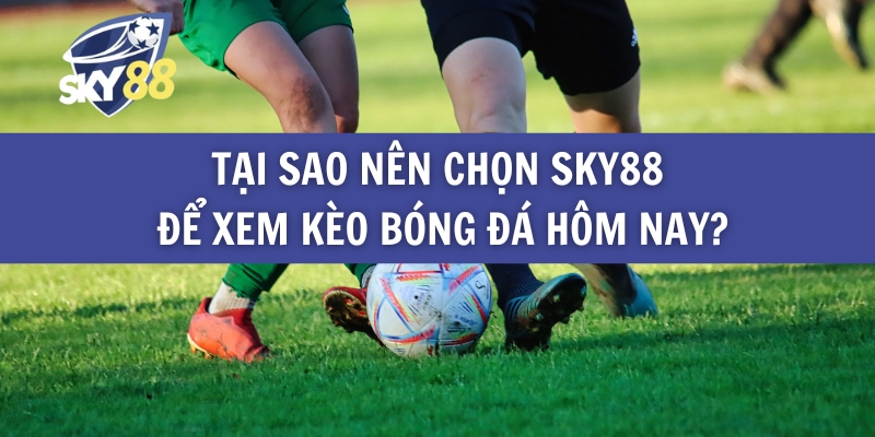 Tại Sao Nên Chọn Sky88 Để Xem Kèo Bóng Đá Hôm Nay?